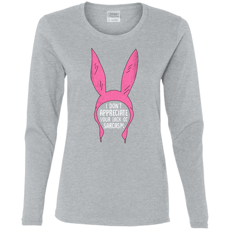 T-Shirts Sport Grey / S Sarcasm Wins Women's Long Sleeve T-Shirt