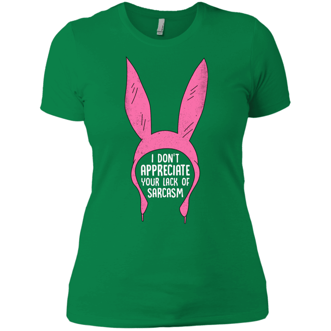 T-Shirts Kelly Green / X-Small Sarcasm Wins Women's Premium T-Shirt