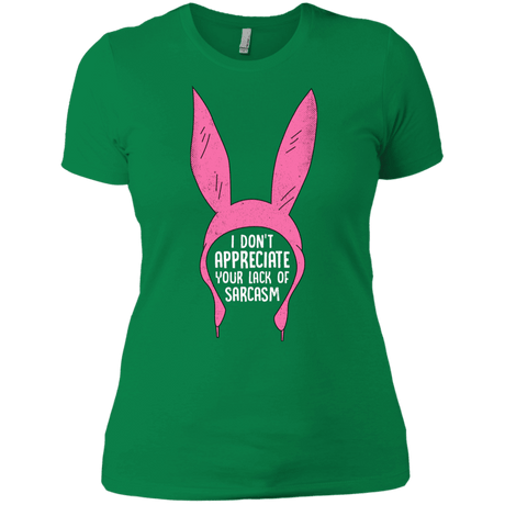 T-Shirts Kelly Green / X-Small Sarcasm Wins Women's Premium T-Shirt