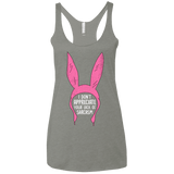 T-Shirts Venetian Grey / X-Small Sarcasm Wins Women's Triblend Racerback Tank