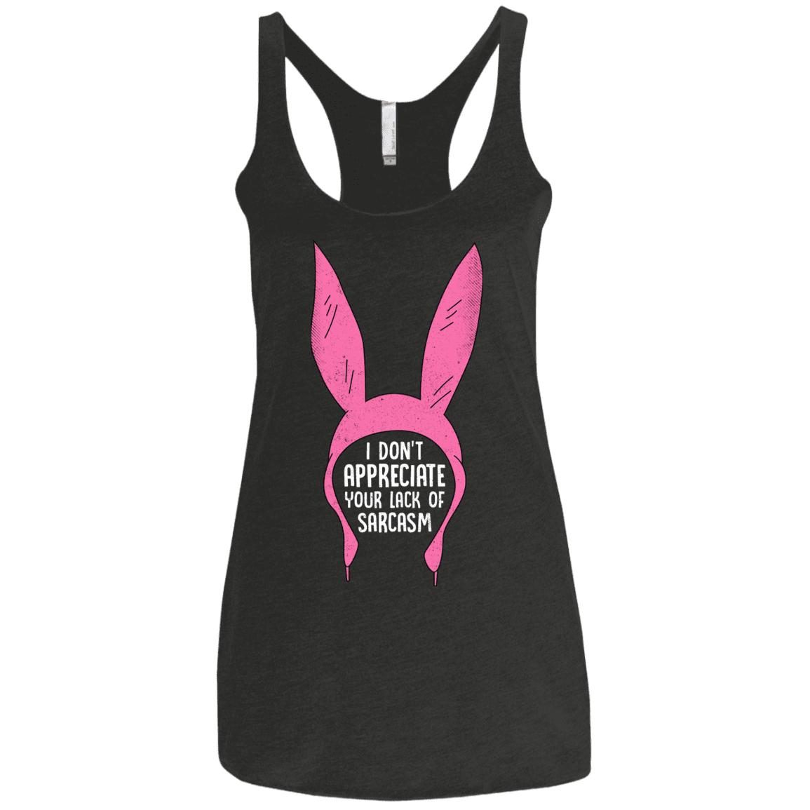 T-Shirts Vintage Black / X-Small Sarcasm Wins Women's Triblend Racerback Tank