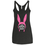 T-Shirts Vintage Black / X-Small Sarcasm Wins Women's Triblend Racerback Tank