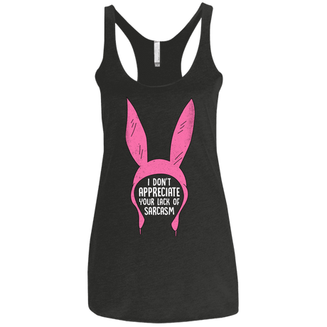 T-Shirts Vintage Black / X-Small Sarcasm Wins Women's Triblend Racerback Tank