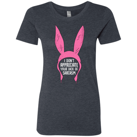 T-Shirts Vintage Navy / S Sarcasm Wins Women's Triblend T-Shirt