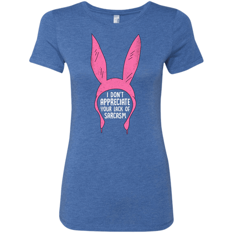 T-Shirts Vintage Royal / S Sarcasm Wins Women's Triblend T-Shirt