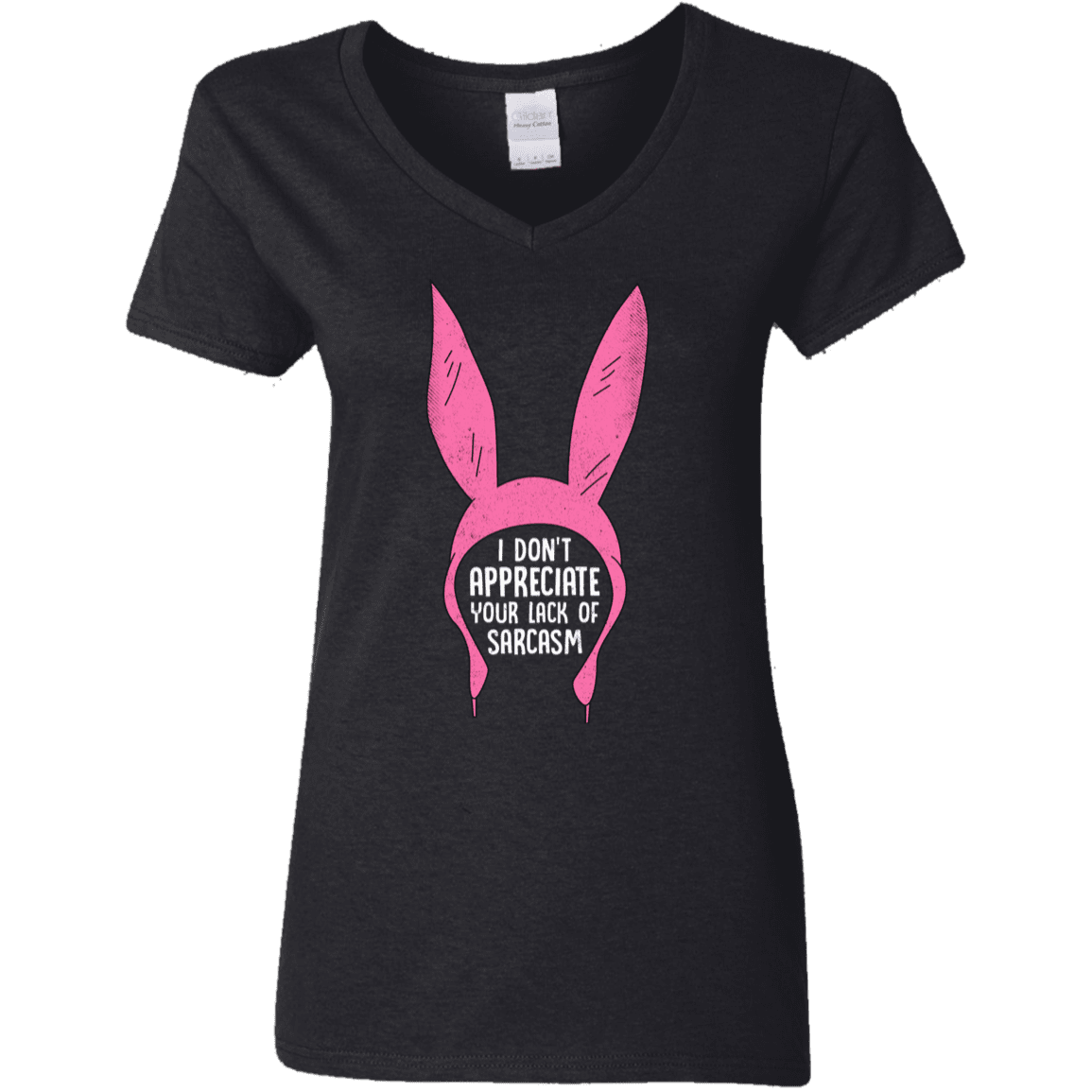 T-Shirts Black / S Sarcasm Wins Women's V-Neck T-Shirt