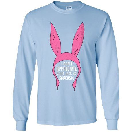 T-Shirts Light Blue / YS Sarcasm Wins Youth Long Sleeve T-Shirt