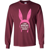T-Shirts Maroon / YS Sarcasm Wins Youth Long Sleeve T-Shirt