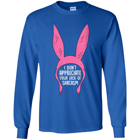 T-Shirts Royal / YS Sarcasm Wins Youth Long Sleeve T-Shirt