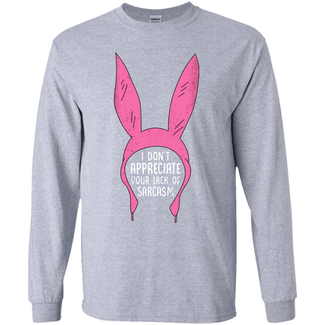 T-Shirts Sport Grey / YS Sarcasm Wins Youth Long Sleeve T-Shirt