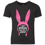 T-Shirts Vintage Black / YXS Sarcasm Wins Youth Triblend T-Shirt