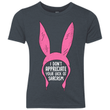 T-Shirts Vintage Navy / YXS Sarcasm Wins Youth Triblend T-Shirt