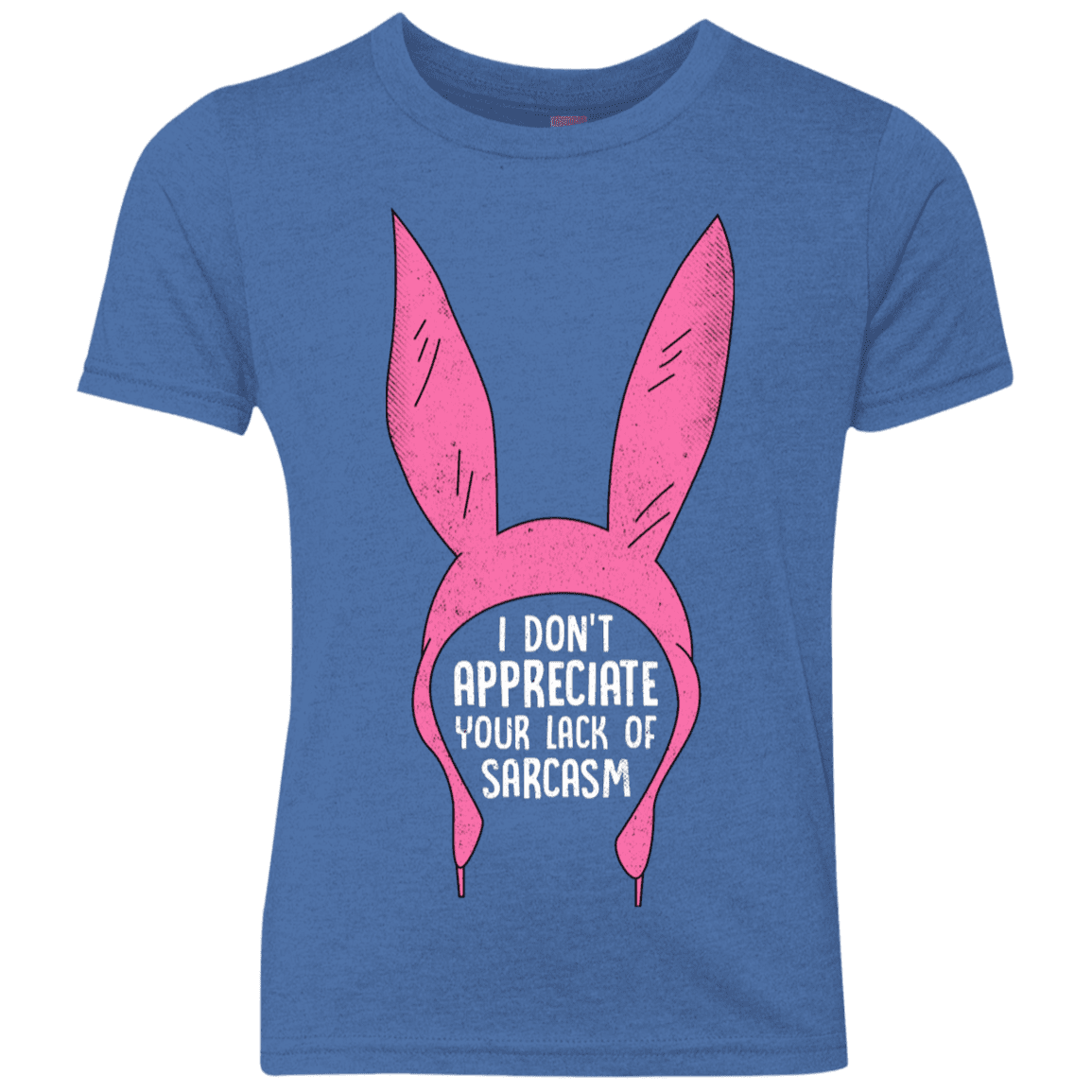 T-Shirts Vintage Royal / YXS Sarcasm Wins Youth Triblend T-Shirt
