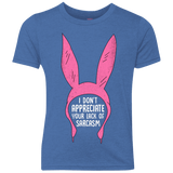 T-Shirts Vintage Royal / YXS Sarcasm Wins Youth Triblend T-Shirt
