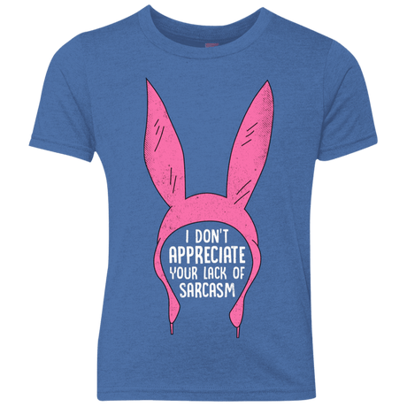 T-Shirts Vintage Royal / YXS Sarcasm Wins Youth Triblend T-Shirt