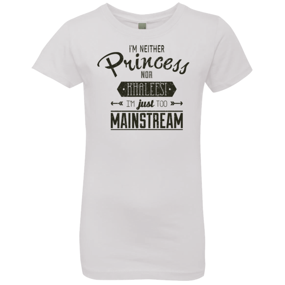 T-Shirts White / YXS Sarcastic Girl Girls Premium T-Shirt