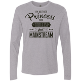 T-Shirts Heather Grey / Small Sarcastic Girl Men's Premium Long Sleeve