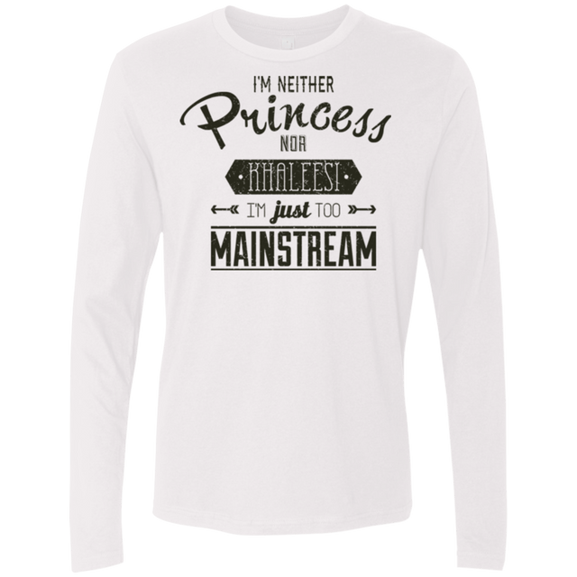 T-Shirts White / Small Sarcastic Girl Men's Premium Long Sleeve