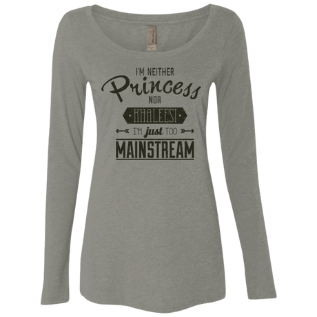 T-Shirts Venetian Grey / Small Sarcastic Girl Women's Triblend Long Sleeve Shirt