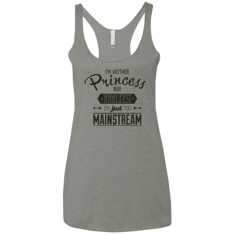 T-Shirts Venetian Grey / X-Small Sarcastic Girl Women's Triblend Racerback Tank