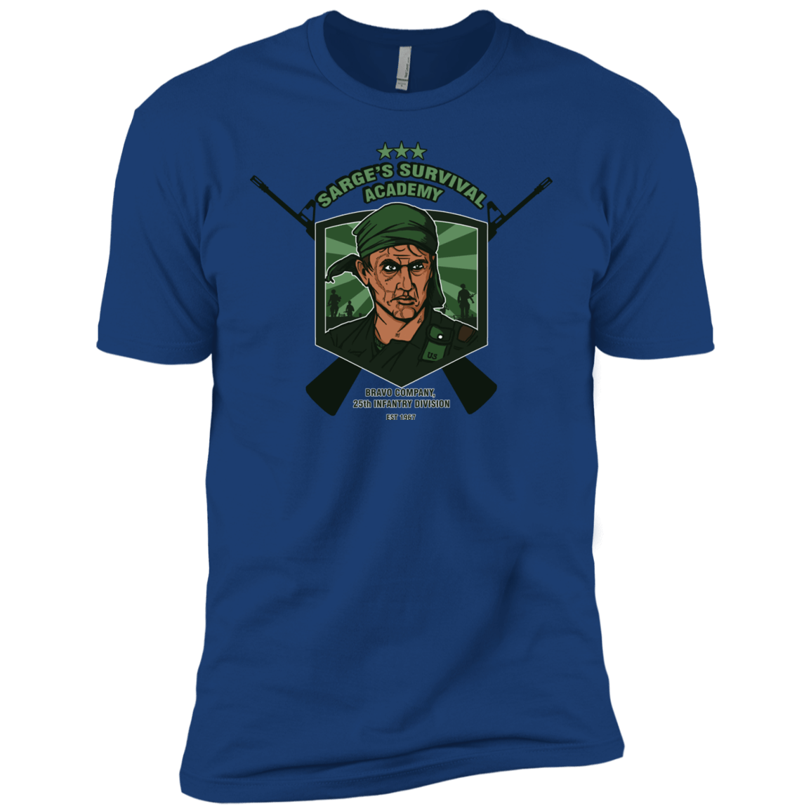 T-Shirts Royal / YXS Sarges Survival Boys Premium T-Shirt