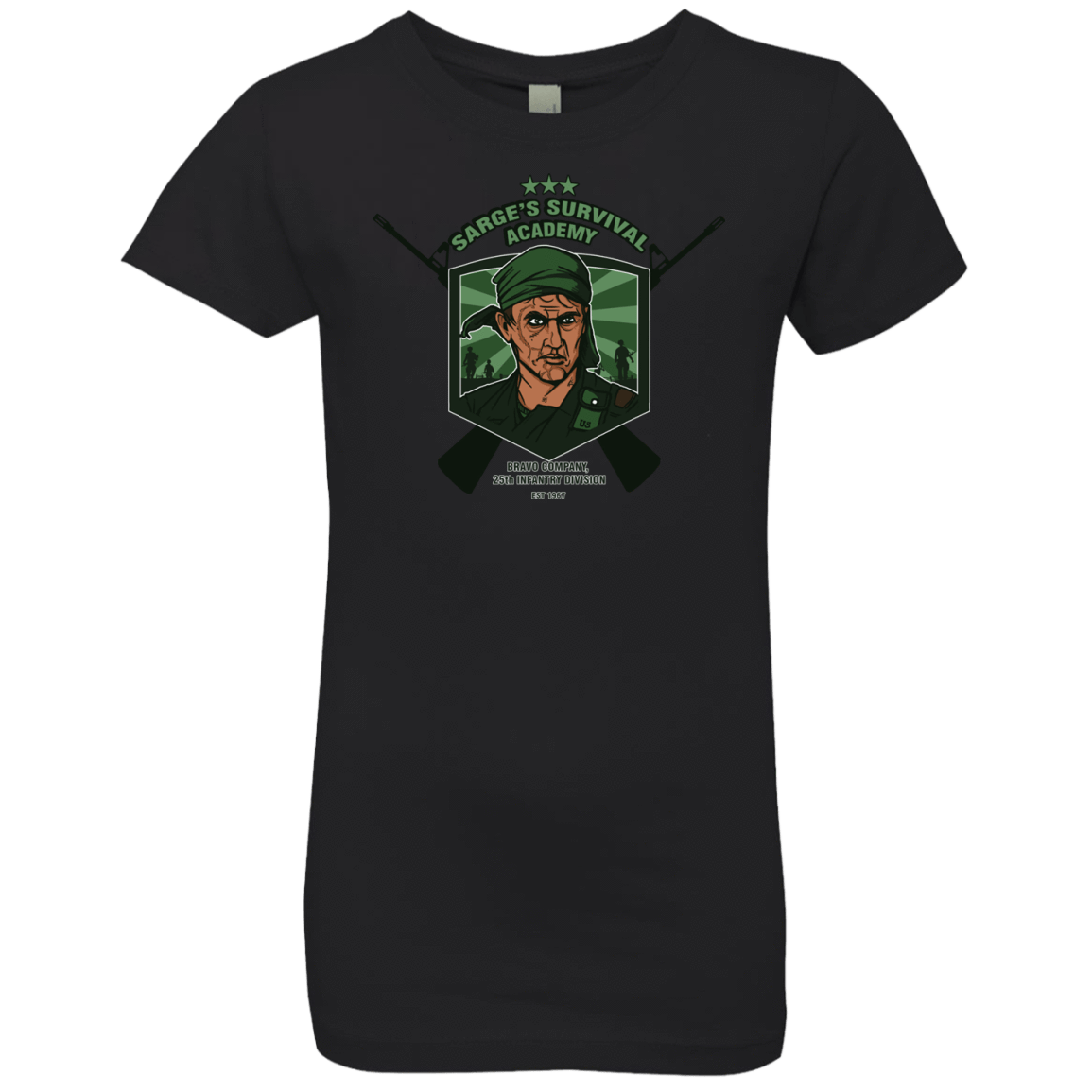 T-Shirts Black / YXS Sarges Survival Girls Premium T-Shirt