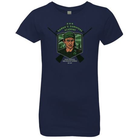 T-Shirts Midnight Navy / YXS Sarges Survival Girls Premium T-Shirt