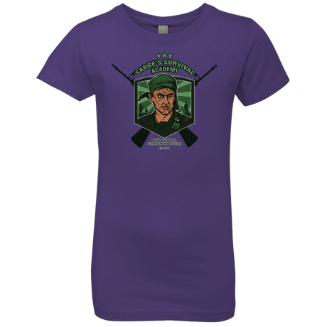 T-Shirts Purple Rush / YXS Sarges Survival Girls Premium T-Shirt