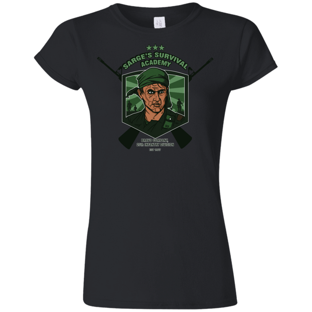 T-Shirts Black / S Sarges Survival Junior Slimmer-Fit T-Shirt