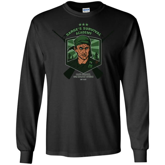 T-Shirts Black / S Sarges Survival Men's Long Sleeve T-Shirt