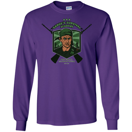 T-Shirts Purple / S Sarges Survival Men's Long Sleeve T-Shirt