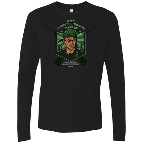 T-Shirts Black / S Sarges Survival Men's Premium Long Sleeve