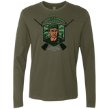 T-Shirts Military Green / S Sarges Survival Men's Premium Long Sleeve
