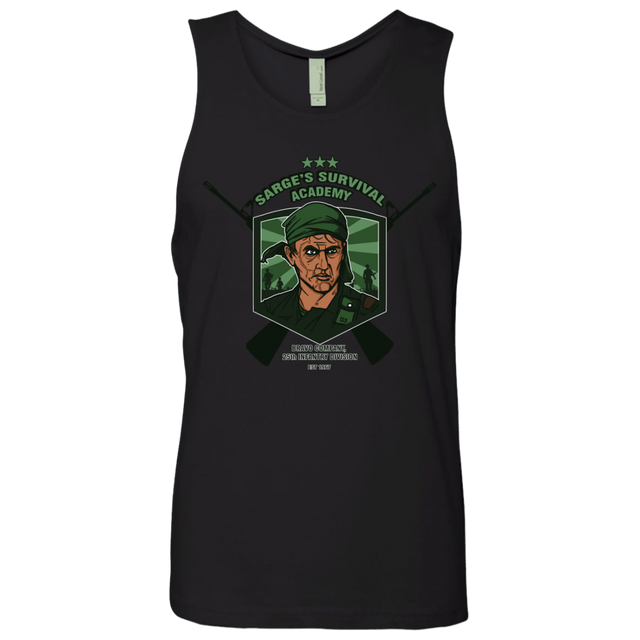 T-Shirts Black / S Sarges Survival Men's Premium Tank Top