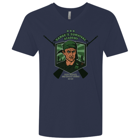 T-Shirts Midnight Navy / X-Small Sarges Survival Men's Premium V-Neck