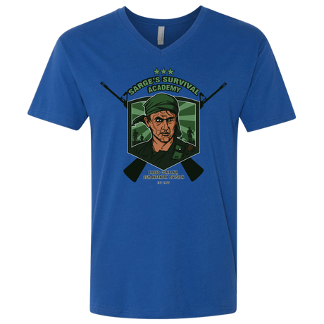 T-Shirts Royal / X-Small Sarges Survival Men's Premium V-Neck