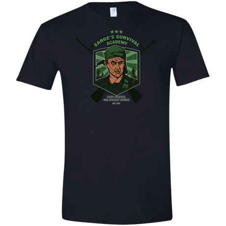 T-Shirts Black / X-Small Sarges Survival Men's Semi-Fitted Softstyle