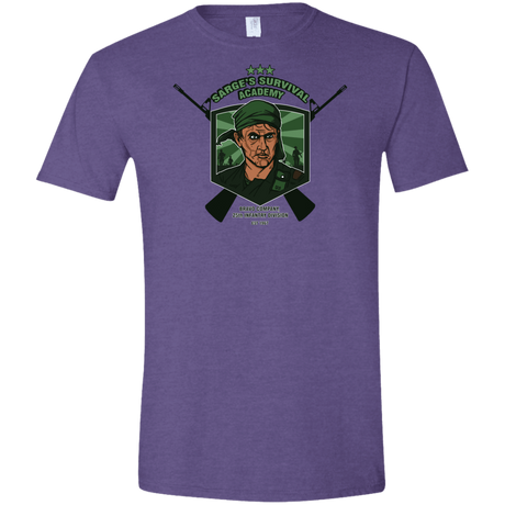 T-Shirts Heather Purple / S Sarges Survival Men's Semi-Fitted Softstyle