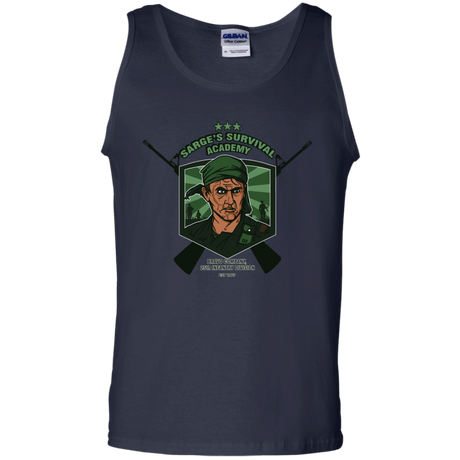 T-Shirts Navy / S Sarges Survival Men's Tank Top