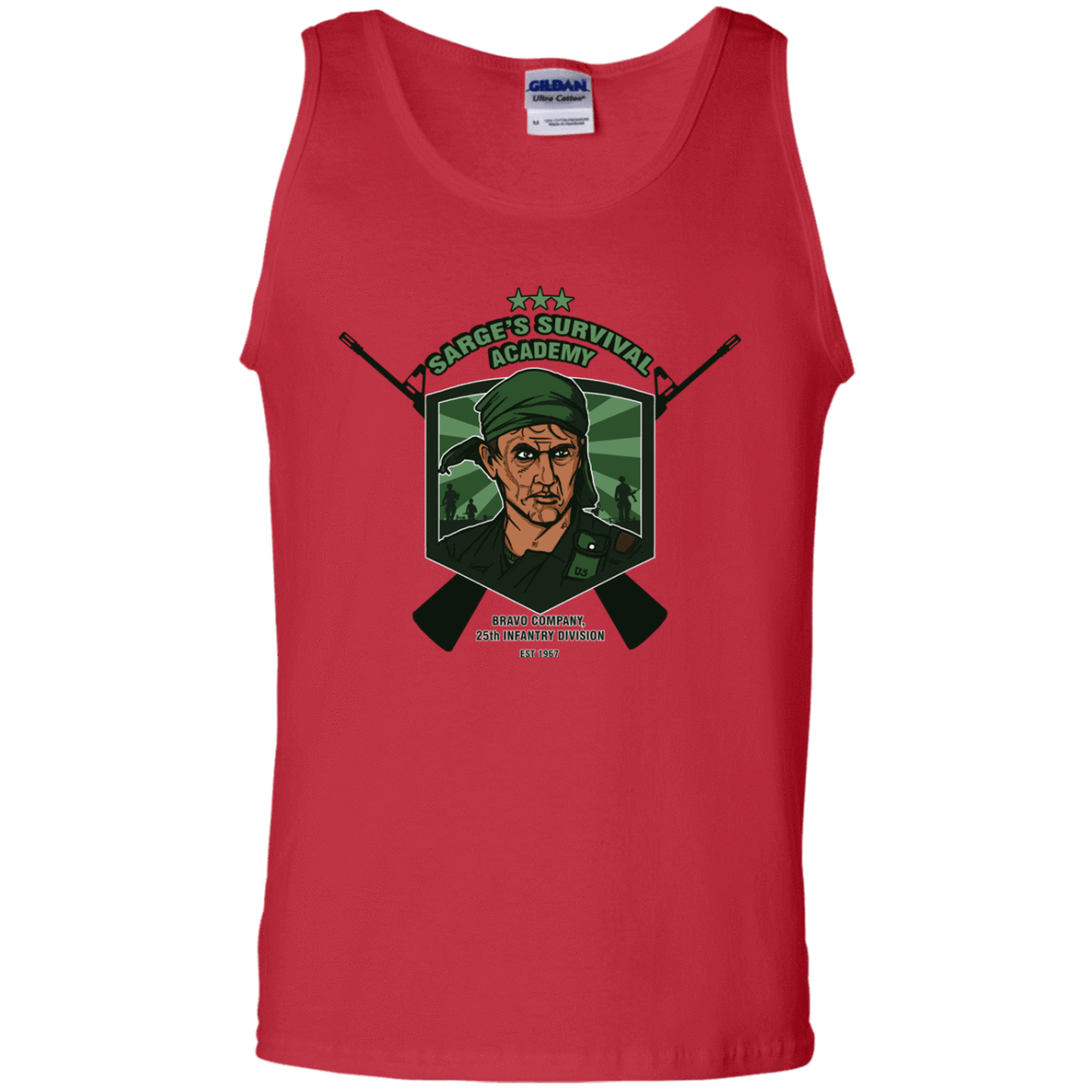 T-Shirts Red / S Sarges Survival Men's Tank Top