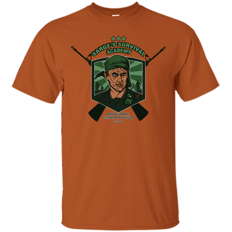 T-Shirts Texas Orange / S Sarges Survival T-Shirt