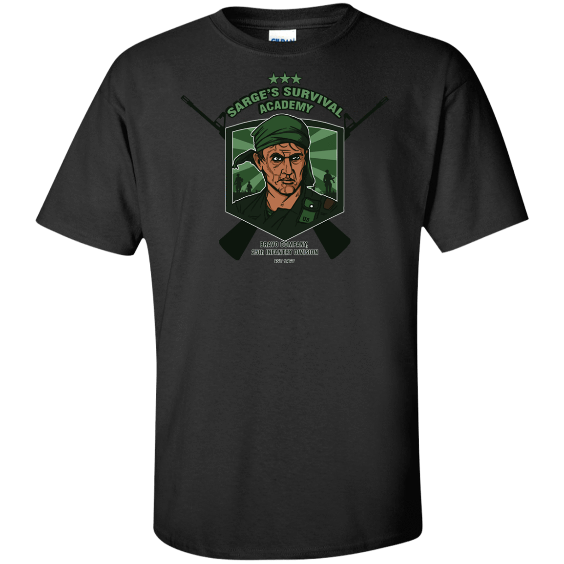 T-Shirts Black / XLT Sarges Survival Tall T-Shirt