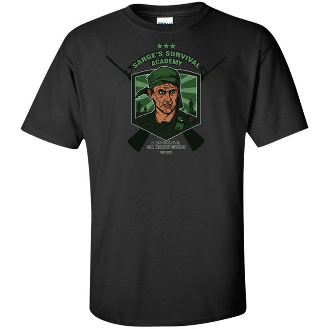 T-Shirts Black / XLT Sarges Survival Tall T-Shirt