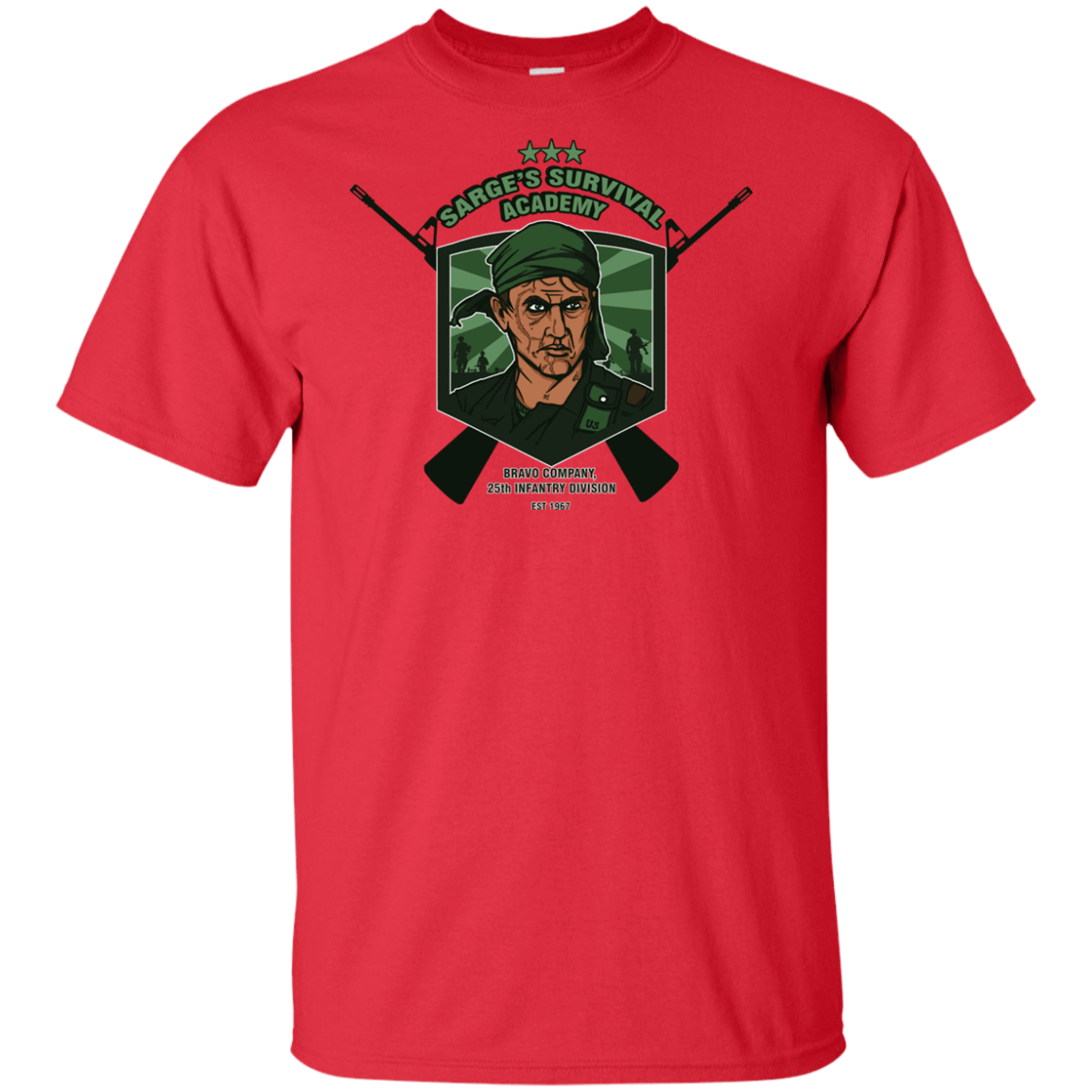 T-Shirts Red / XLT Sarges Survival Tall T-Shirt