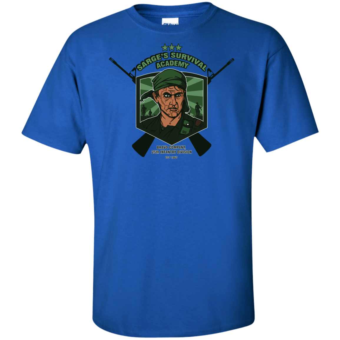 T-Shirts Royal / XLT Sarges Survival Tall T-Shirt