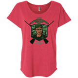 T-Shirts Vintage Red / X-Small Sarges Survival Triblend Dolman Sleeve