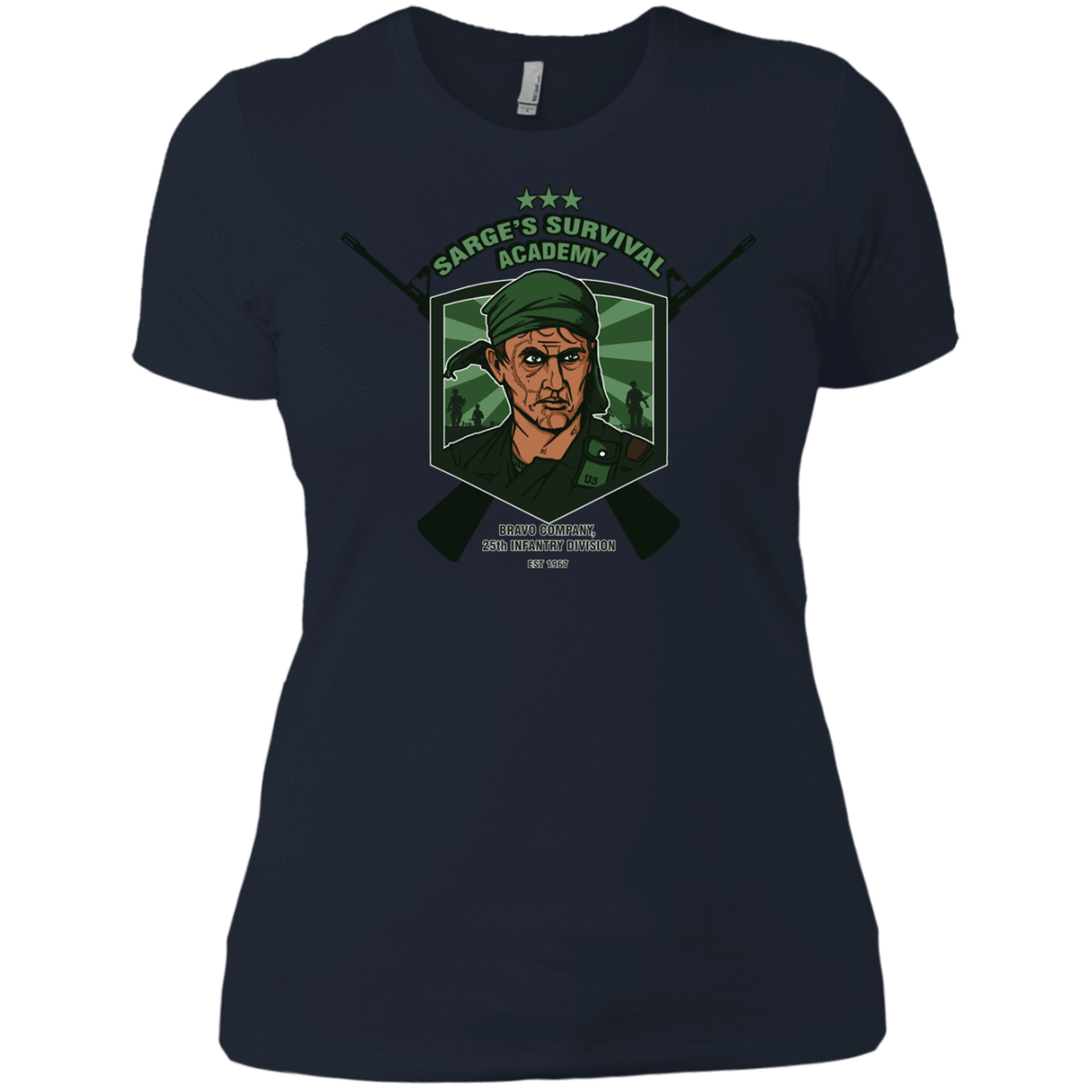 T-Shirts Midnight Navy / X-Small Sarges Survival Women's Premium T-Shirt