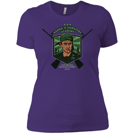 T-Shirts Purple Rush/ / X-Small Sarges Survival Women's Premium T-Shirt