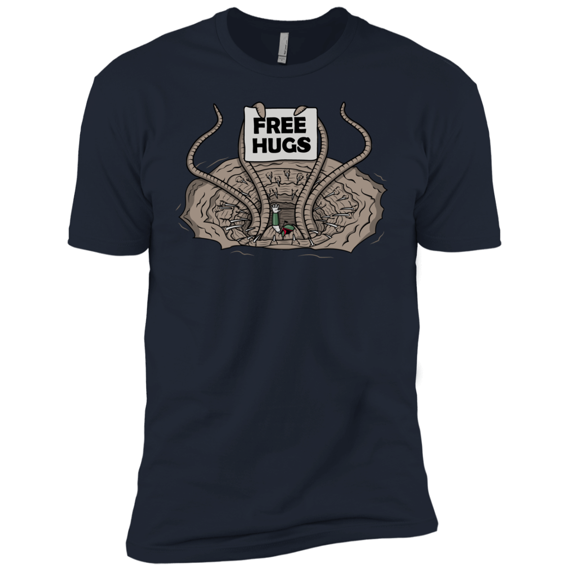 T-Shirts Midnight Navy / YXS Sarlacc Free Hugs Boys Premium T-Shirt