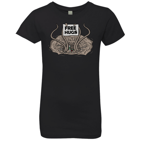 T-Shirts Black / YXS Sarlacc Free Hugs Girls Premium T-Shirt